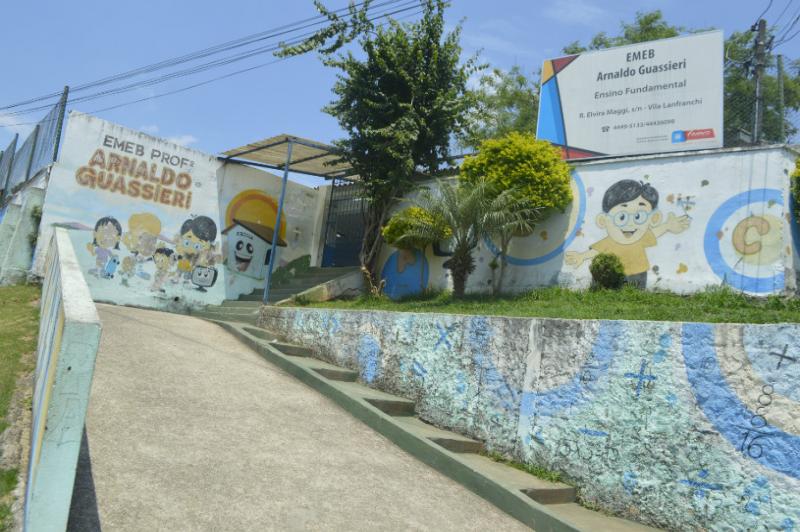 Frente da escola