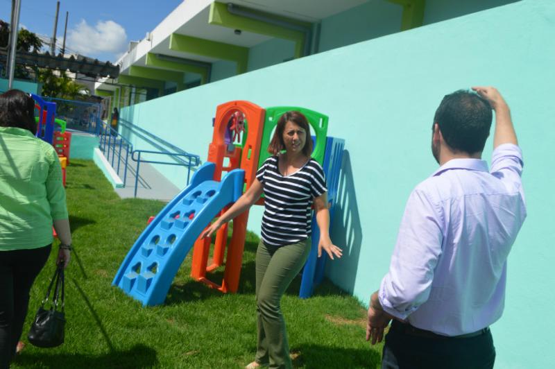 Prefeito realiza visita as EMEBs