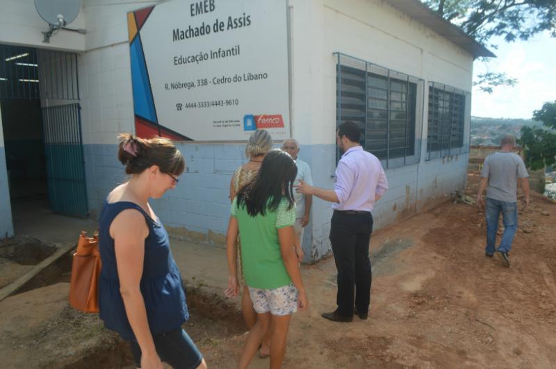 A EMEB passa por reforma e ampliação