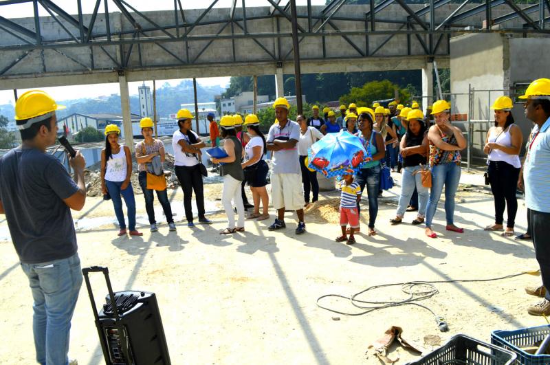 Em mais uma edição do Franco Transparência, agentes comunitários de saúde visitam obras que estão em andamento Em mais uma edição do Franco Transparência, agentes comunitários de saúde visitam obras que estão em andamento