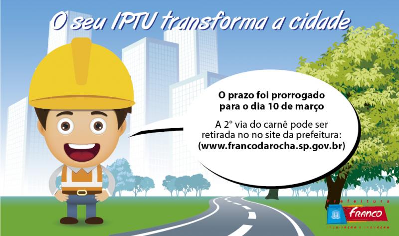 Prazo para pagamento da primeira parcela do IPTU é prorrogado