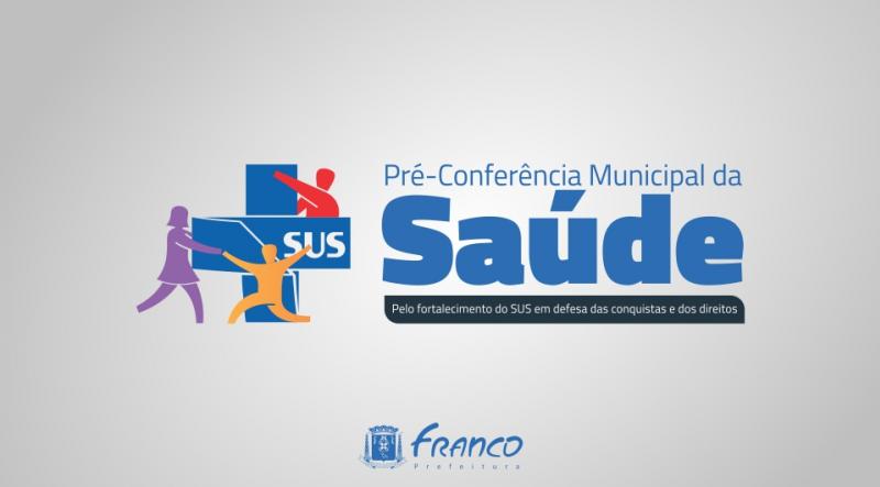 Pré-conferência de Saúde começa na terça-feira (18) Pré-conferência de Saúde começa na terça-feira (18)