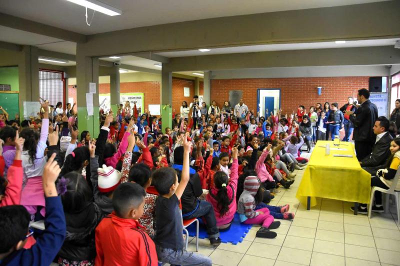 Centenas de crianças participam do PPA Kids na EMEB Dionysio Bovo Centenas de crianças participam do PPA Kids na EMEB Dionysio Bovo