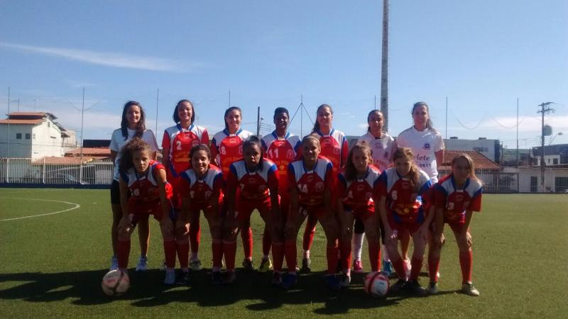 Com goleada implacável, Futebol Feminino vence o Campeonato Estadual Sub-17 Com goleada implacável, Futebol Feminino vence o Campeonato Estadual Sub-17