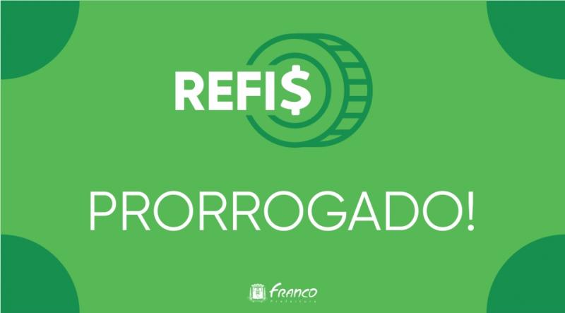 REFIS é prorrogado e dívidas podem ser acertadas com desconto até 28 de janeiro REFIS é prorrogado e dívidas podem ser acertadas com desconto até 28 de janeiro