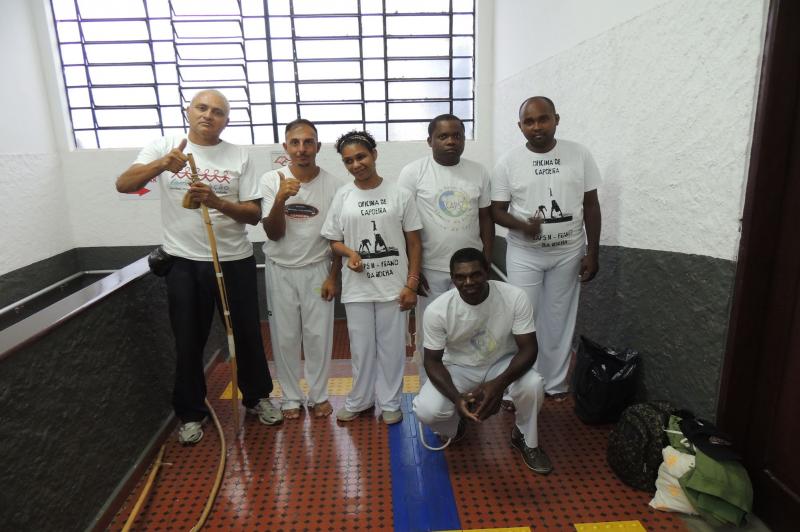 Equipe de Capoeira do CAPS II participa de evento na faculdade UniAnchieta Equipe de Capoeira do CAPS II participa de evento na faculdade UniAnchieta